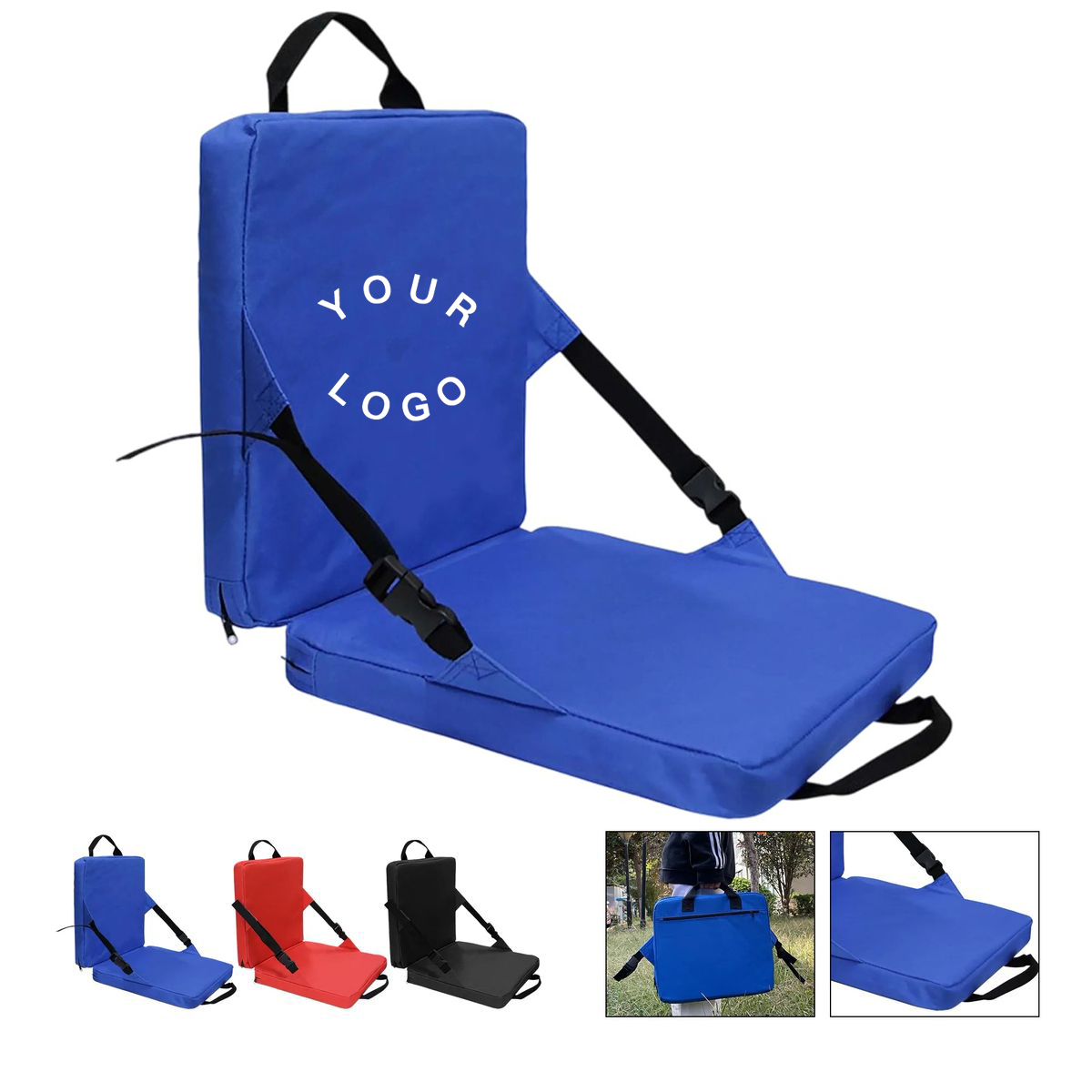 Portable Foam Seat Cushion for Bleachers and Sports 3