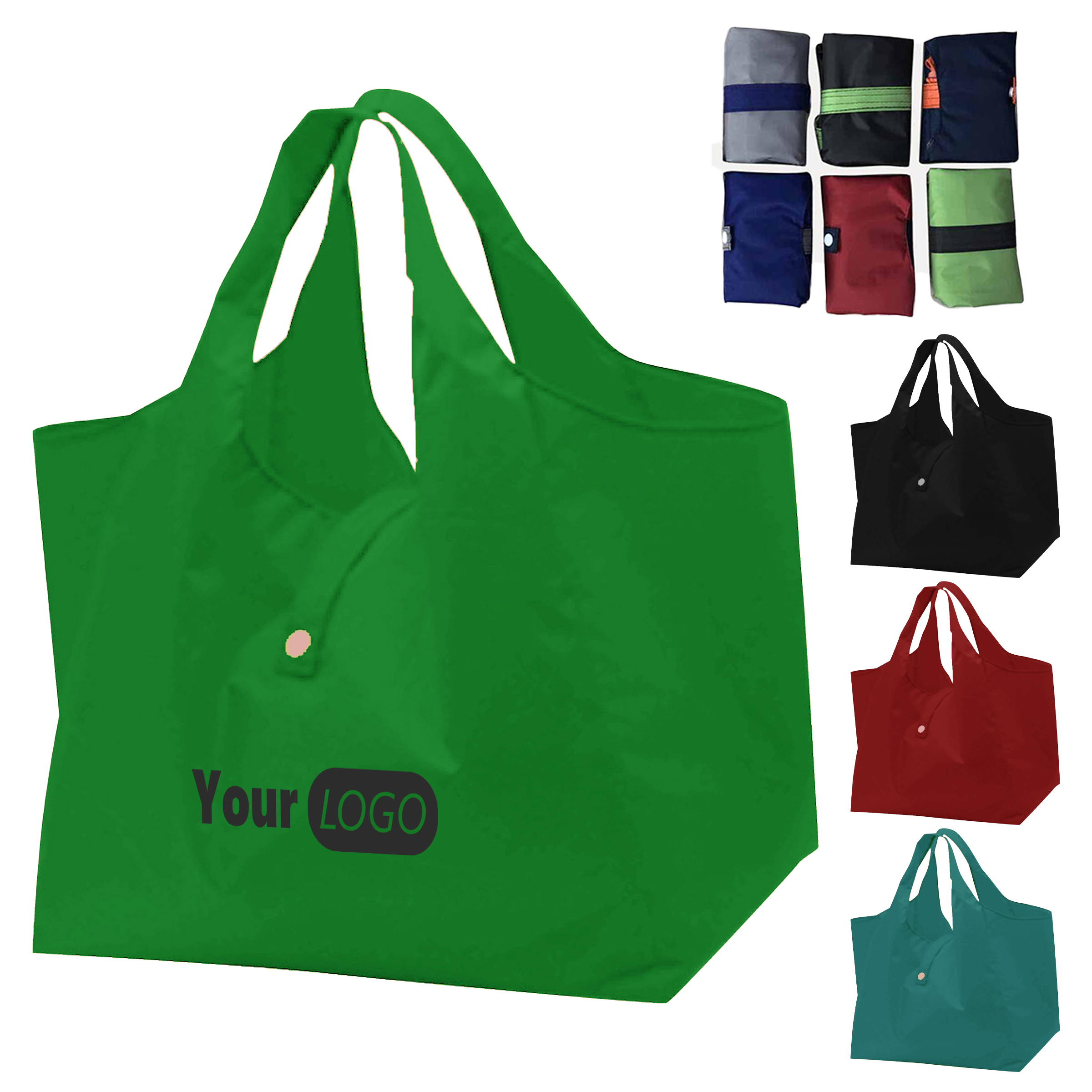 Oxford Portable Waterproof Shopping Bag ?C Perfect For, custom tote bag with logo imprint 7