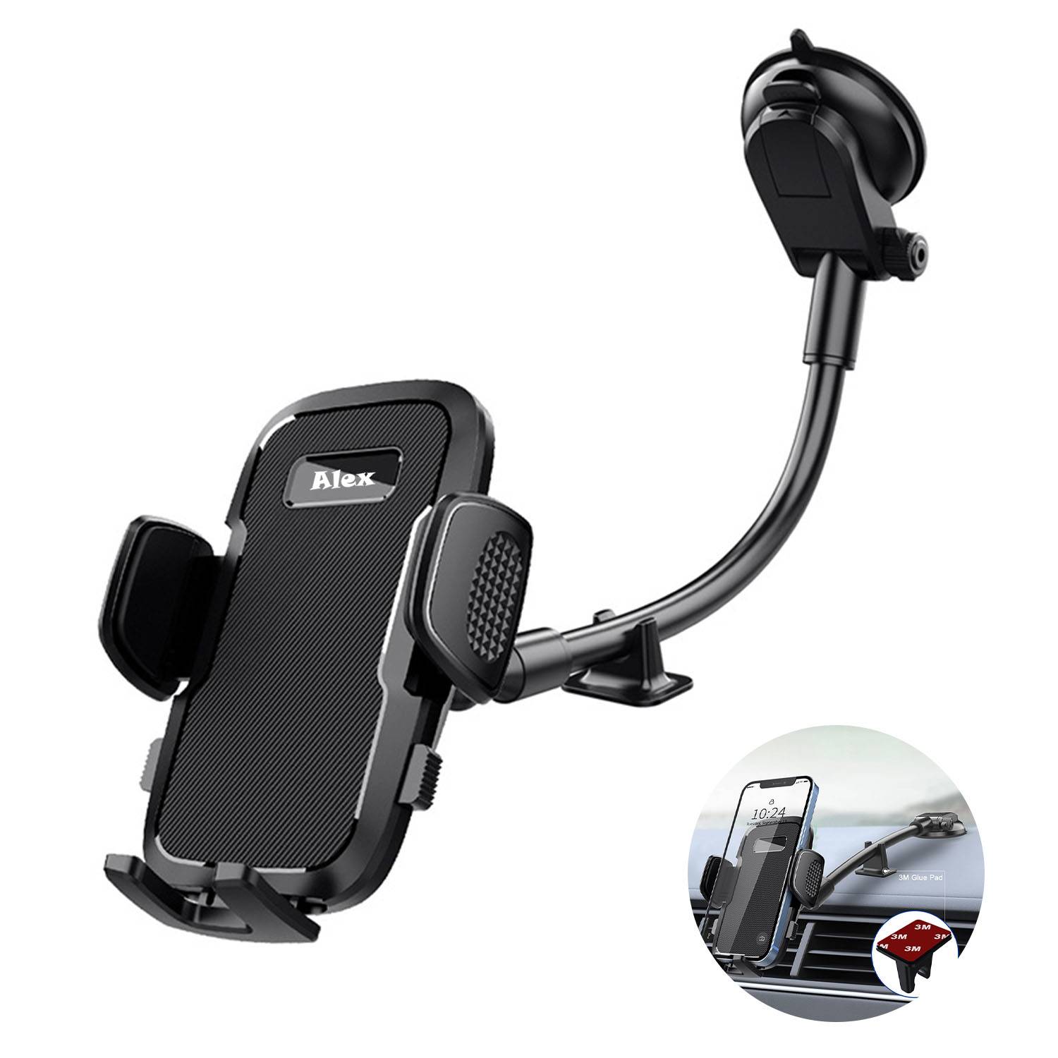 Adjustable Car Cup Phone Holder 1