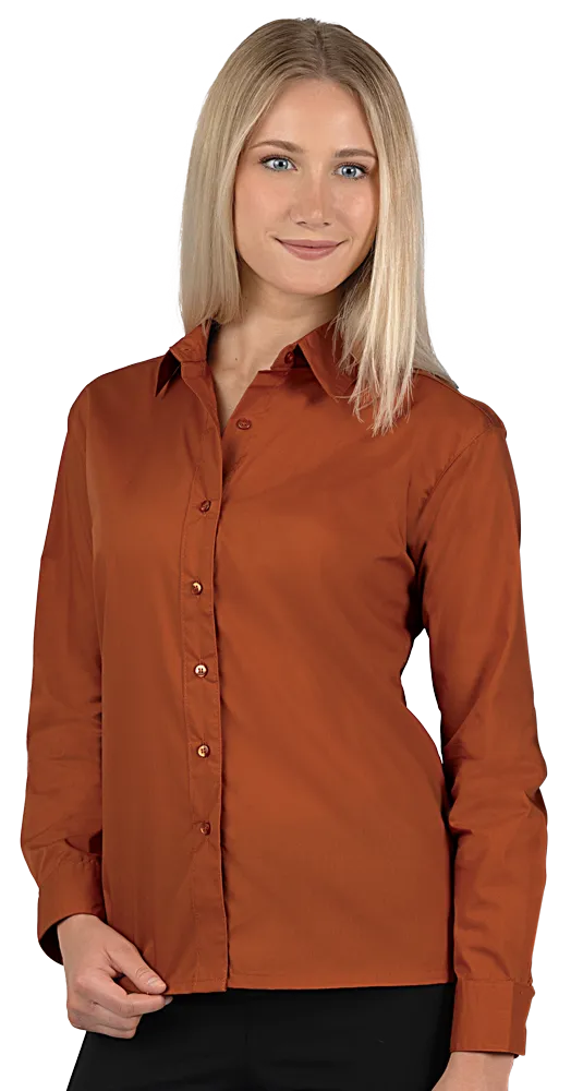 Ladies' L/S Value Poplin Shirt 44