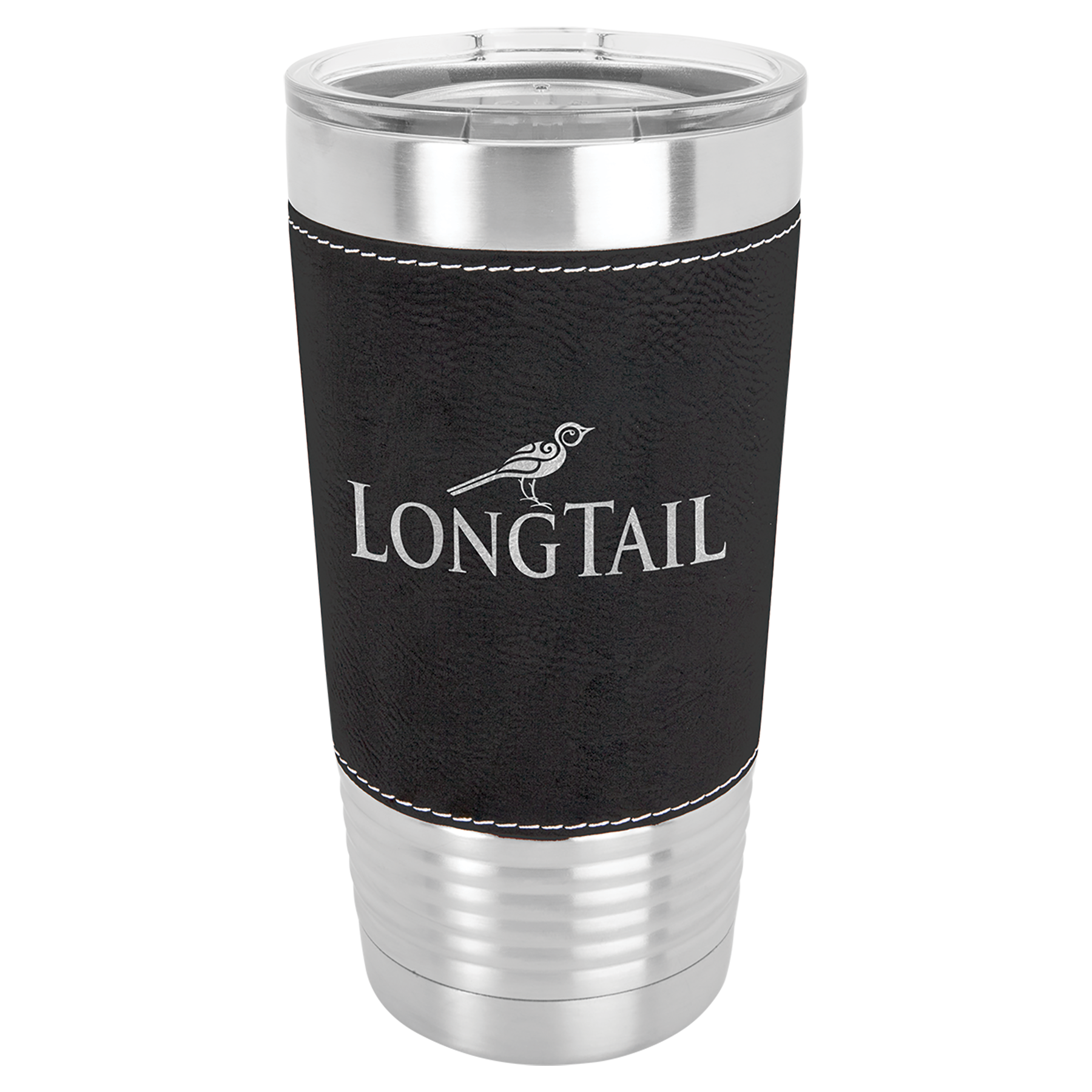20 oz Laserable Leatherette Polar Camel Tumbler w/ Clear Lid 23