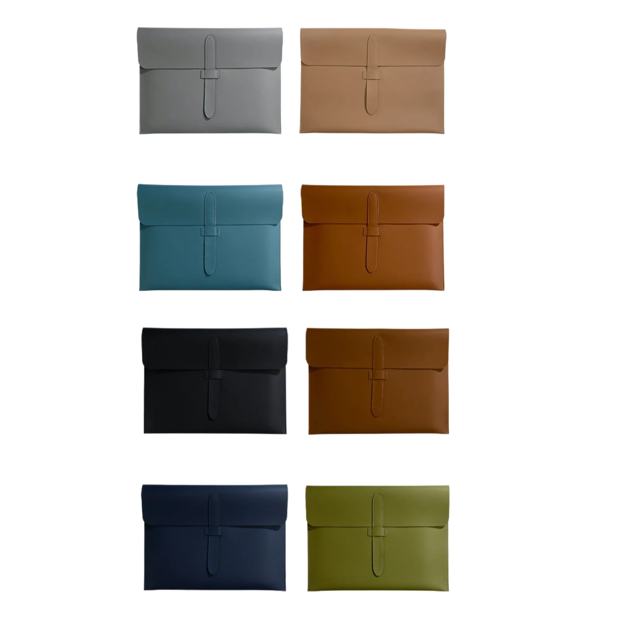 Business A4 Leather Portfolio Document Holder File Bag 3