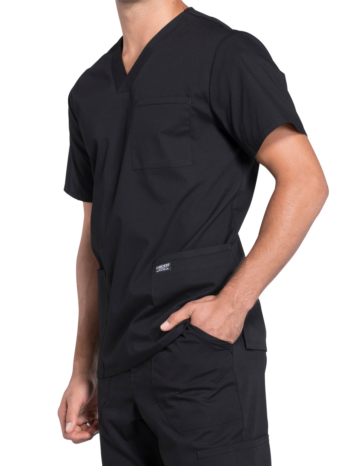 Cherokee - Workwear Professionals - Men's V-Neck Top 35
