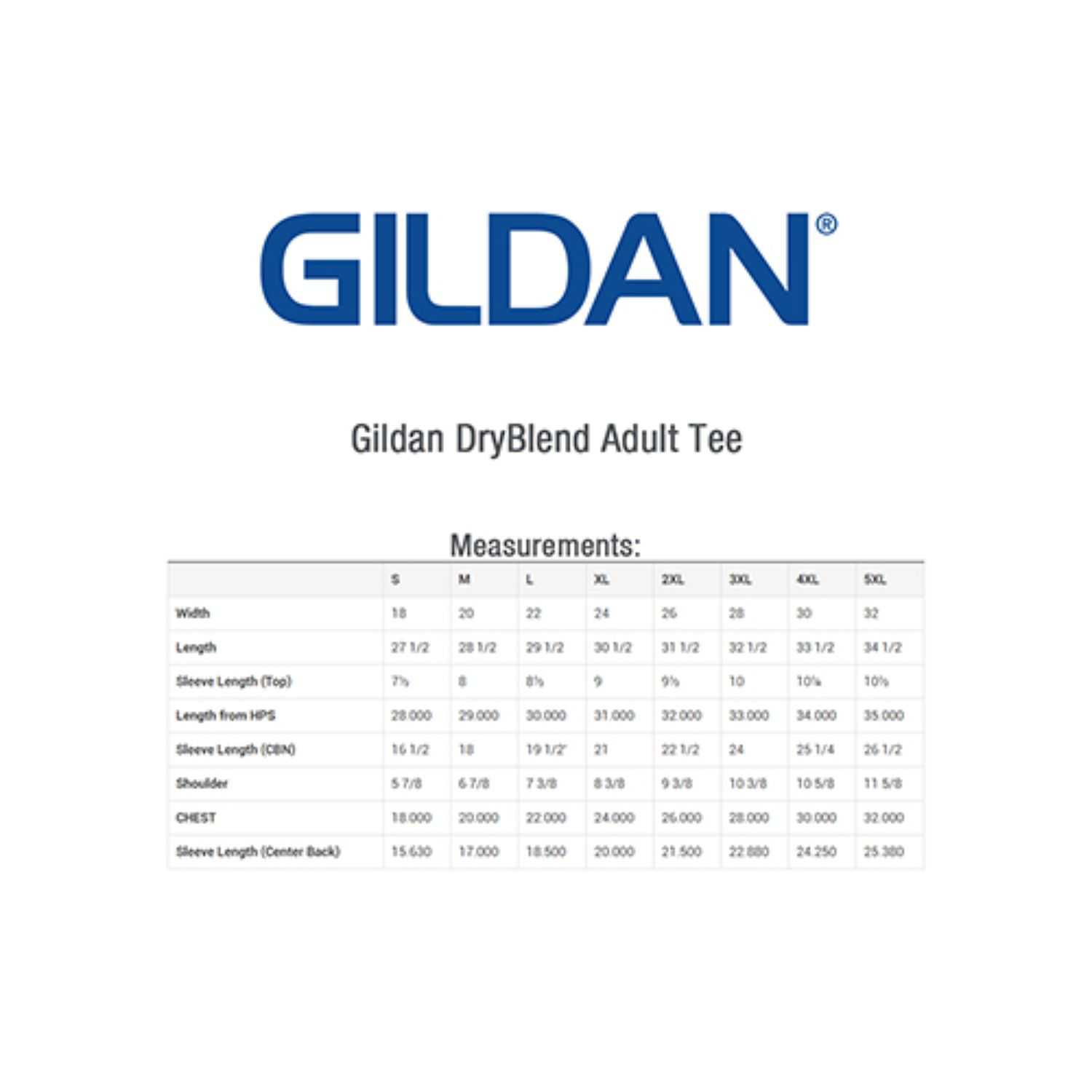 Gildan Dryblend 5.6 oz 50/50 Cotton/ Polyester T-shirt w/ Moisture-wicking 1