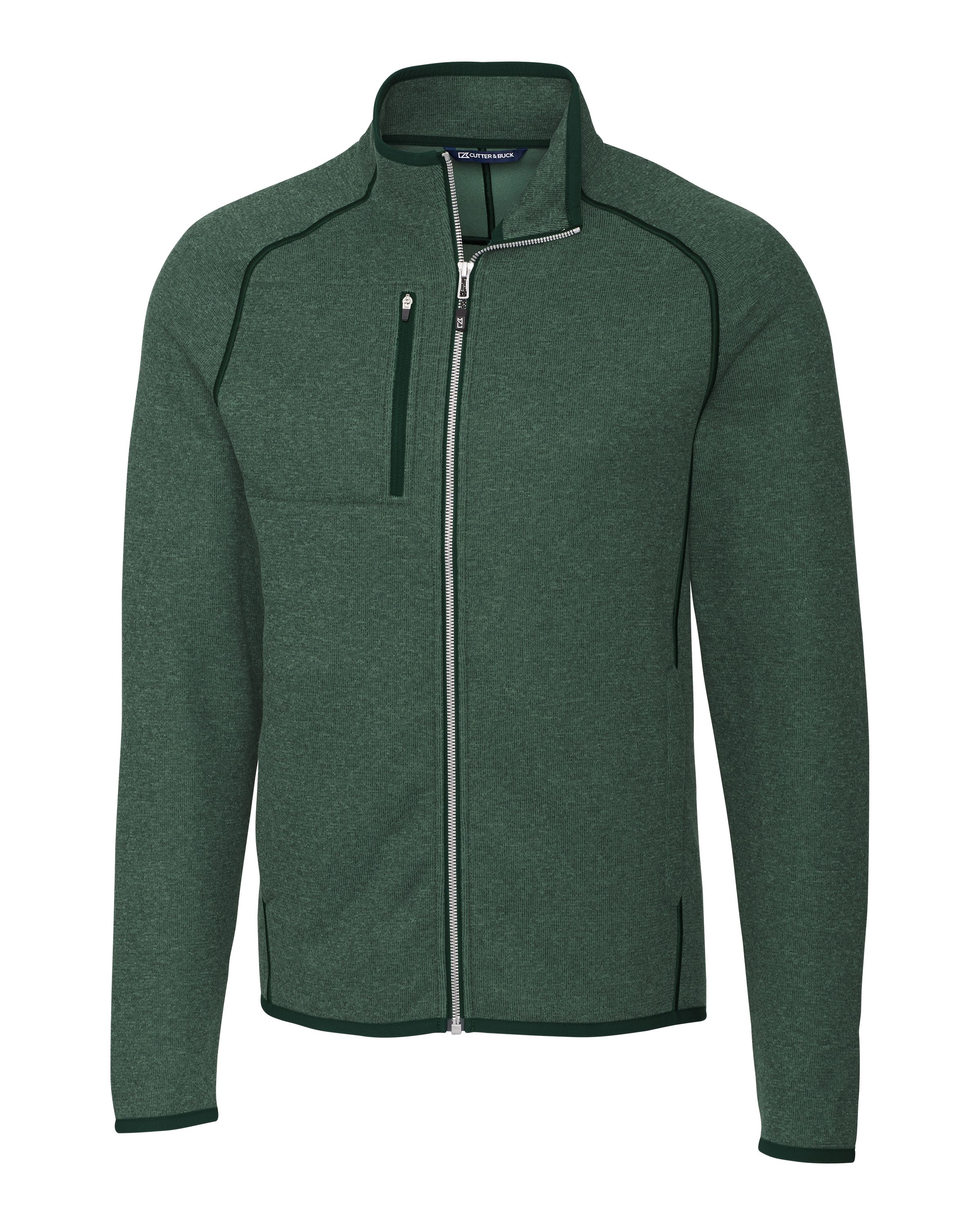 Cutter & Buck Mainsail Sweater-Knit Mens Full Zip Jacket 55