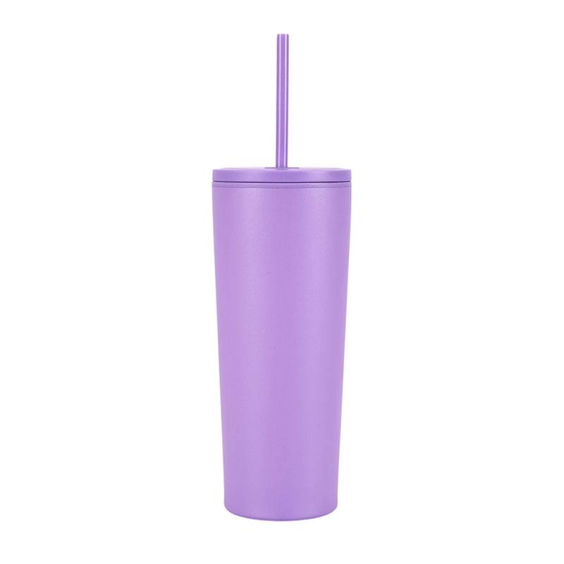 Bayard 24 oz. Double Wall Steel/PP Liner Straw Tumbler 42