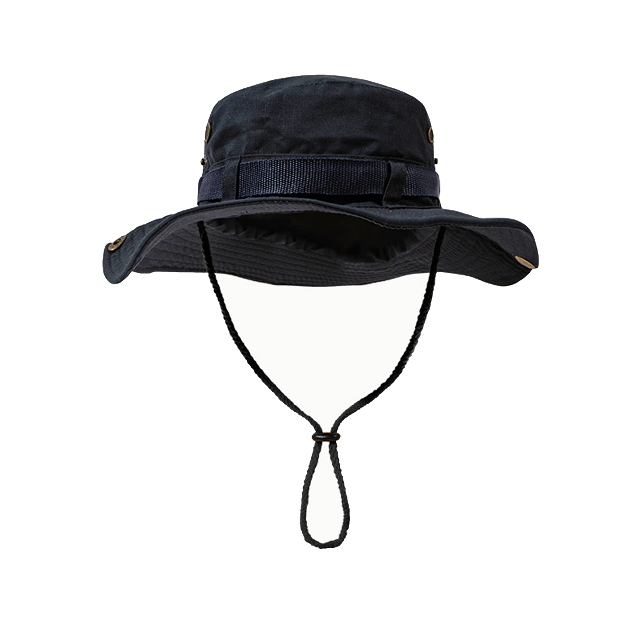 Polyester Boonie Hat With Wide Brim 14.2" By 4.3" 1