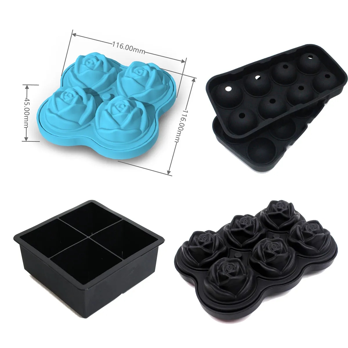 Honeycomb Silicone Ice Mold-37 PCS ICE 2