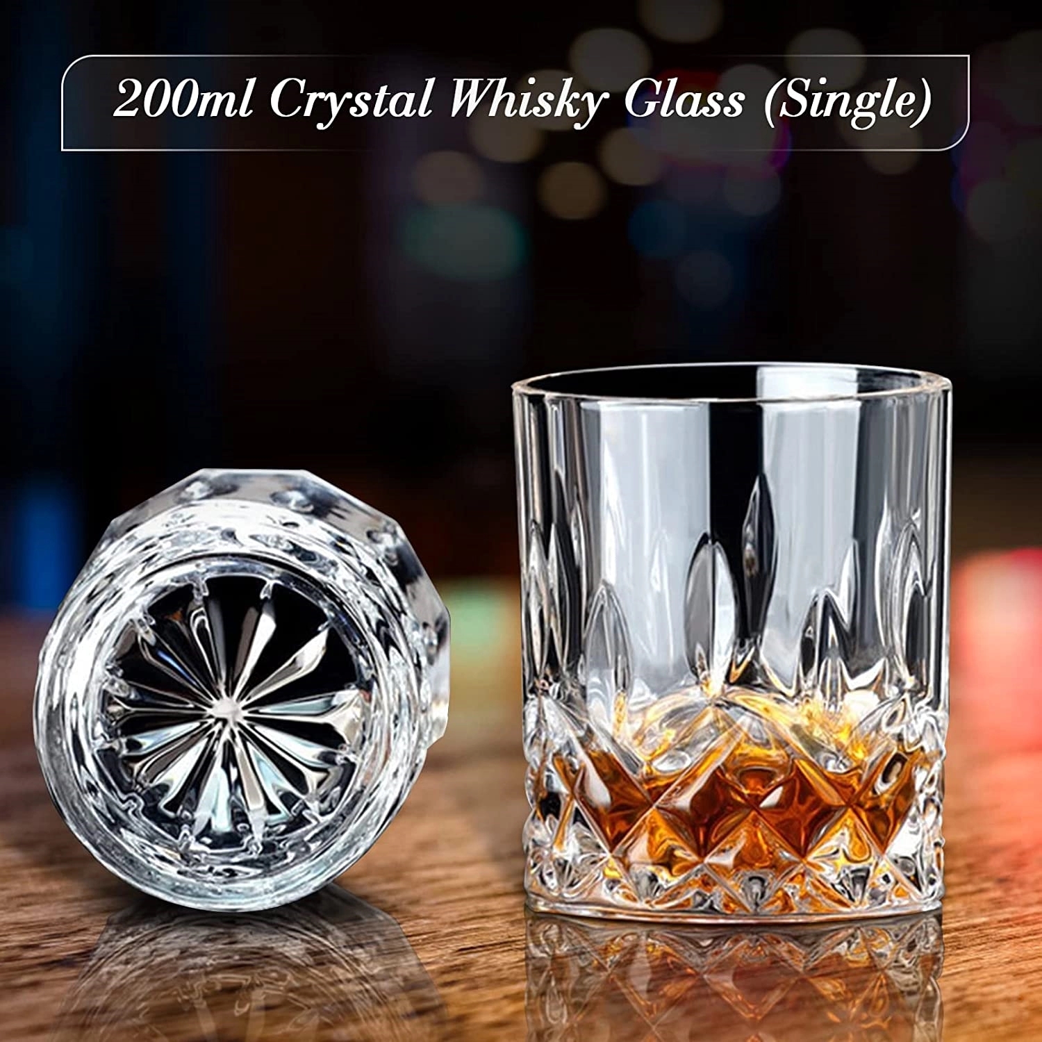 Whiskey Glass Gift Set 4