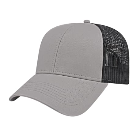 Cap America Two-Tone Trucker Mesh Back Cap 250