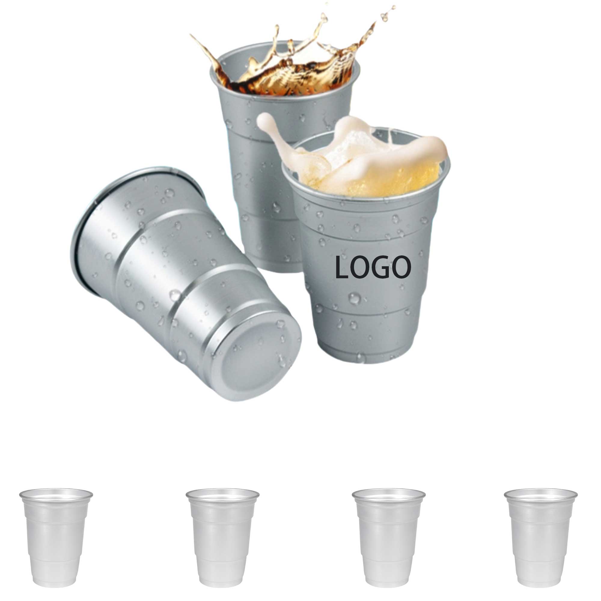 17 oz Aluminum Iced Coffee Cup 4