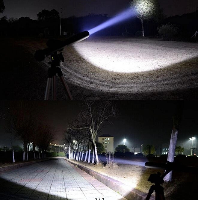 Baseball Type Self Defense Handheld Tactical Flashlight 1