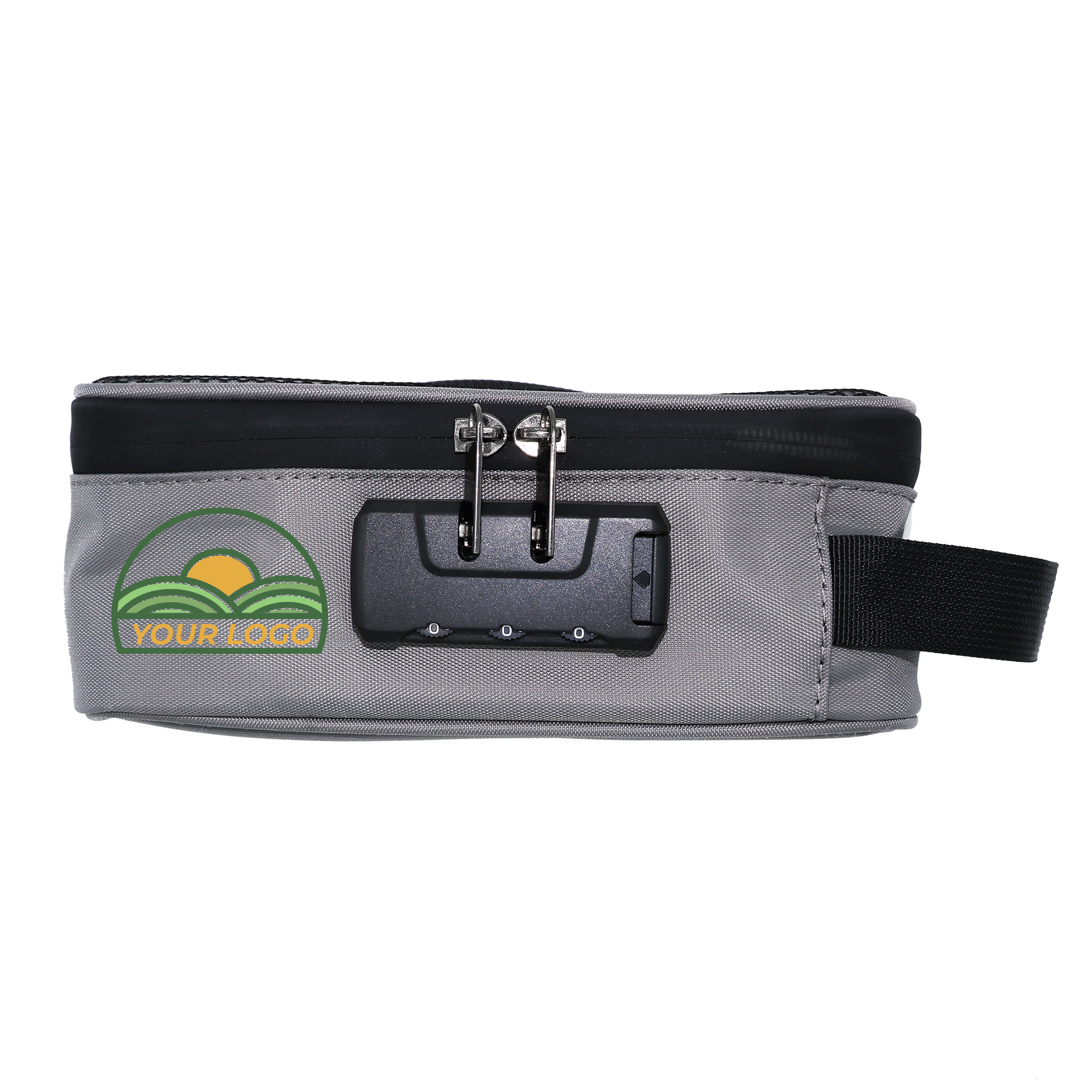 Custom Carbon Smell Proof Stash Carrying Case with Combination Lock 18