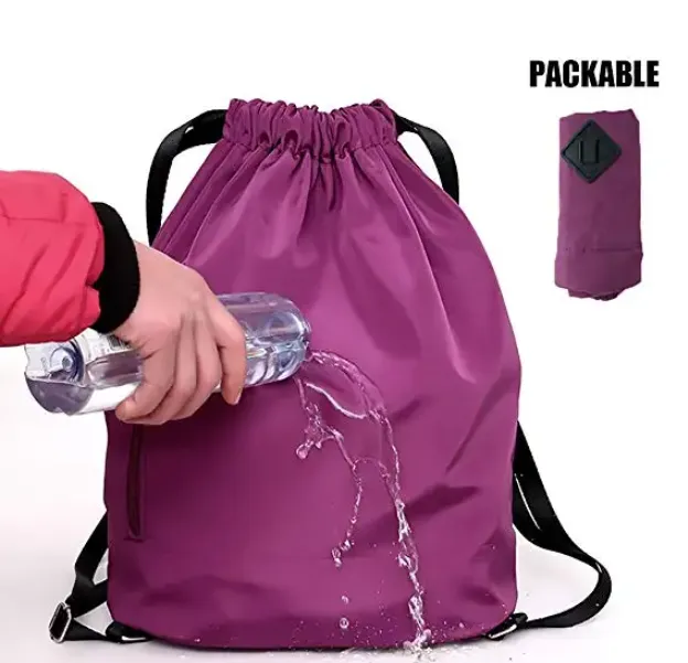 Drawstring Backpack Bag 4