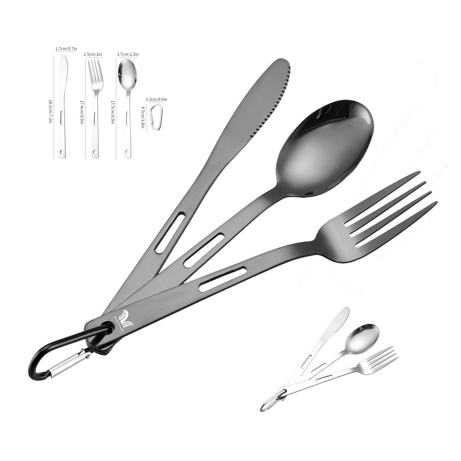 Travel Camping Cutlery Set 3