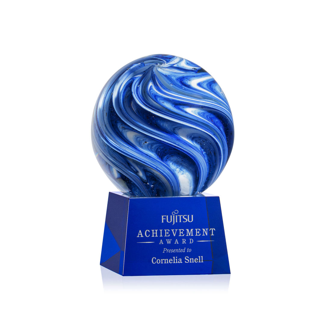 Naples Award on Robson Base - Blue 6