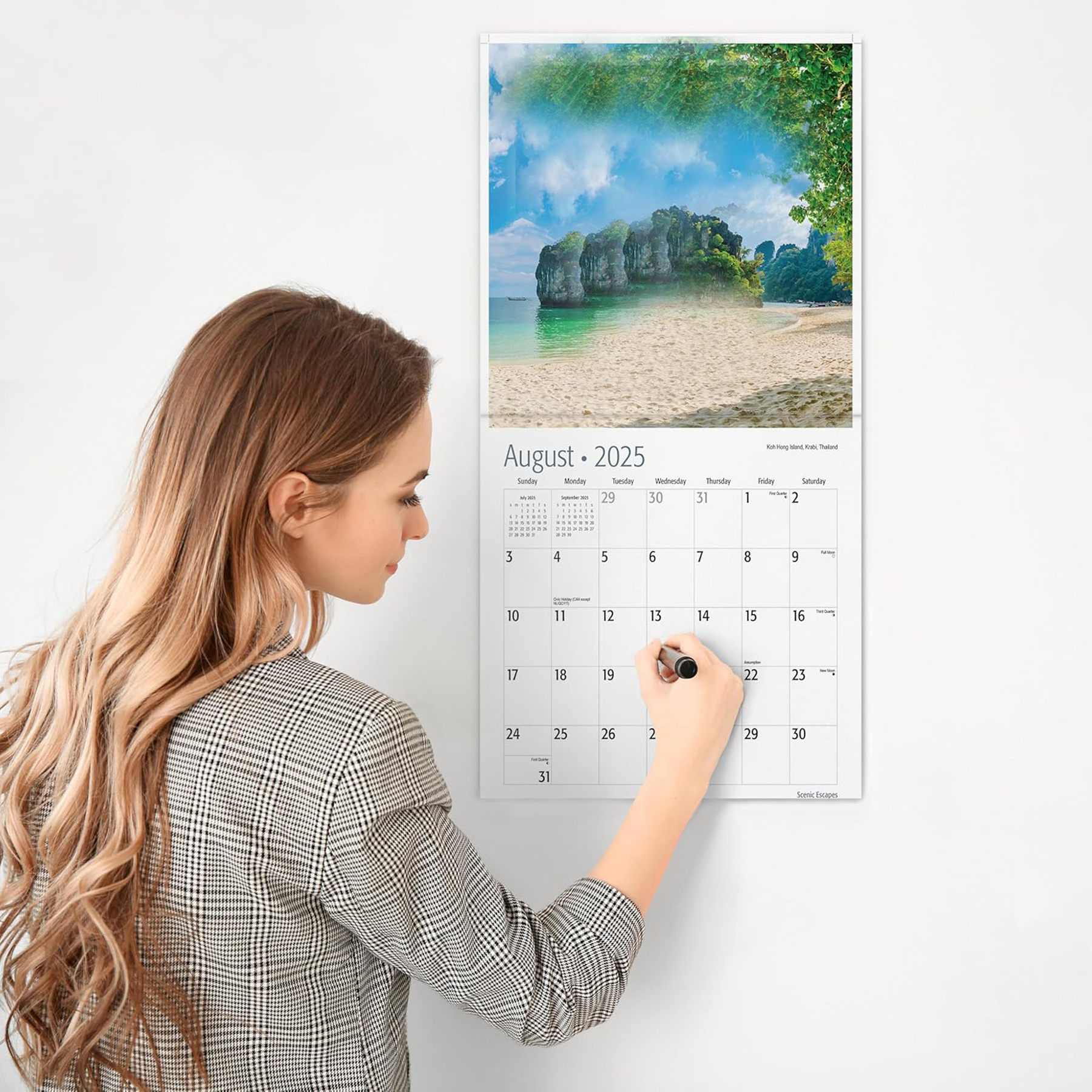 2025 Custom Wall Calendar for Planning and Organizing 5
