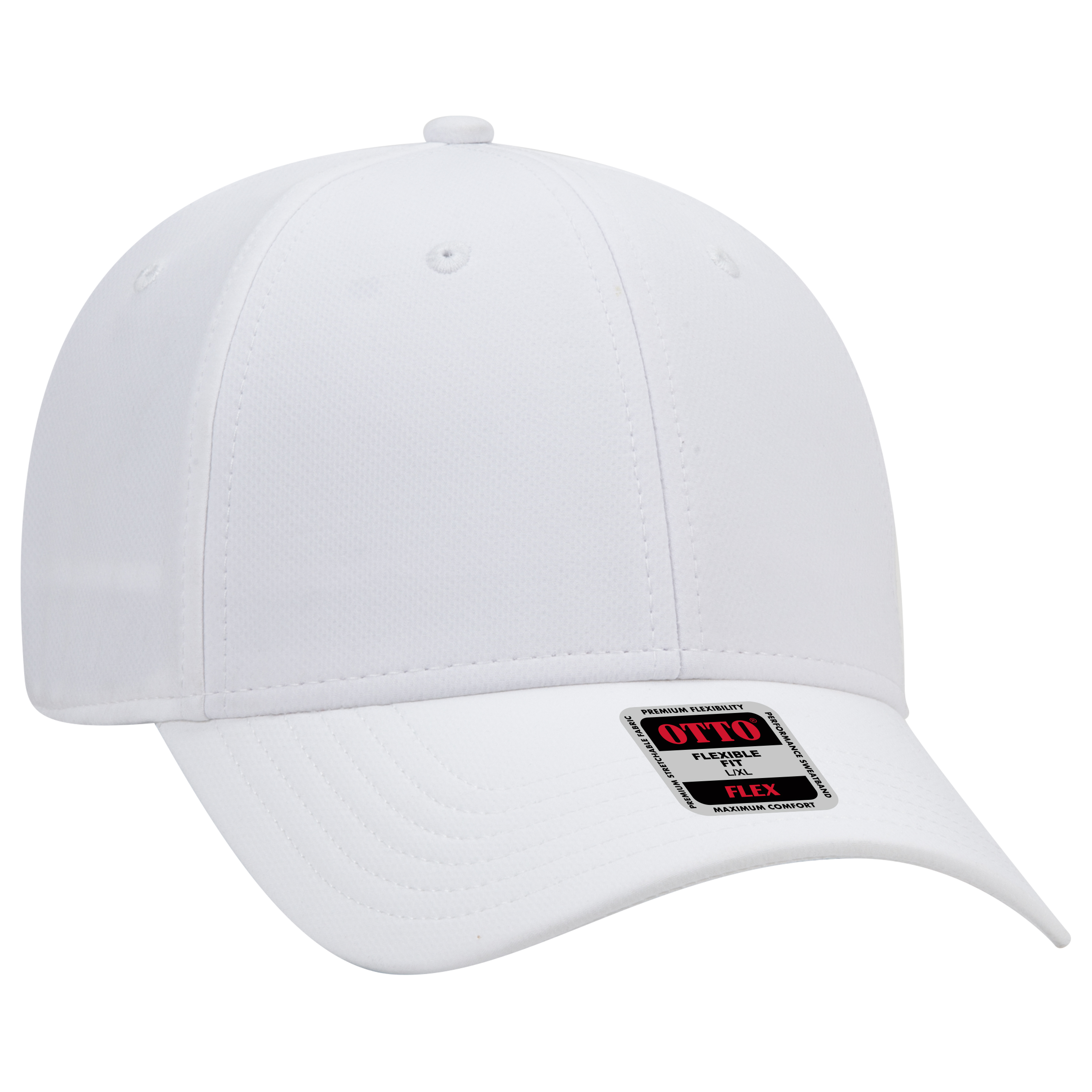 OTTO CAP® OTTO FLEX® Fitted UPF 50+ 6 Panel Low Profile Baseball Cap 19