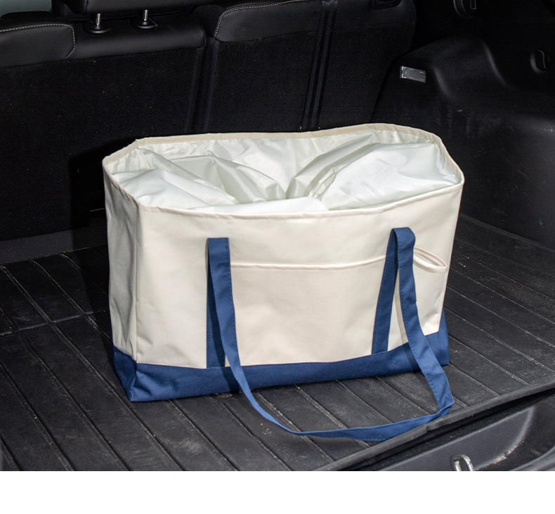 Oxford Cloth Tote Bag Household Goods Sorting Storage Basket 2