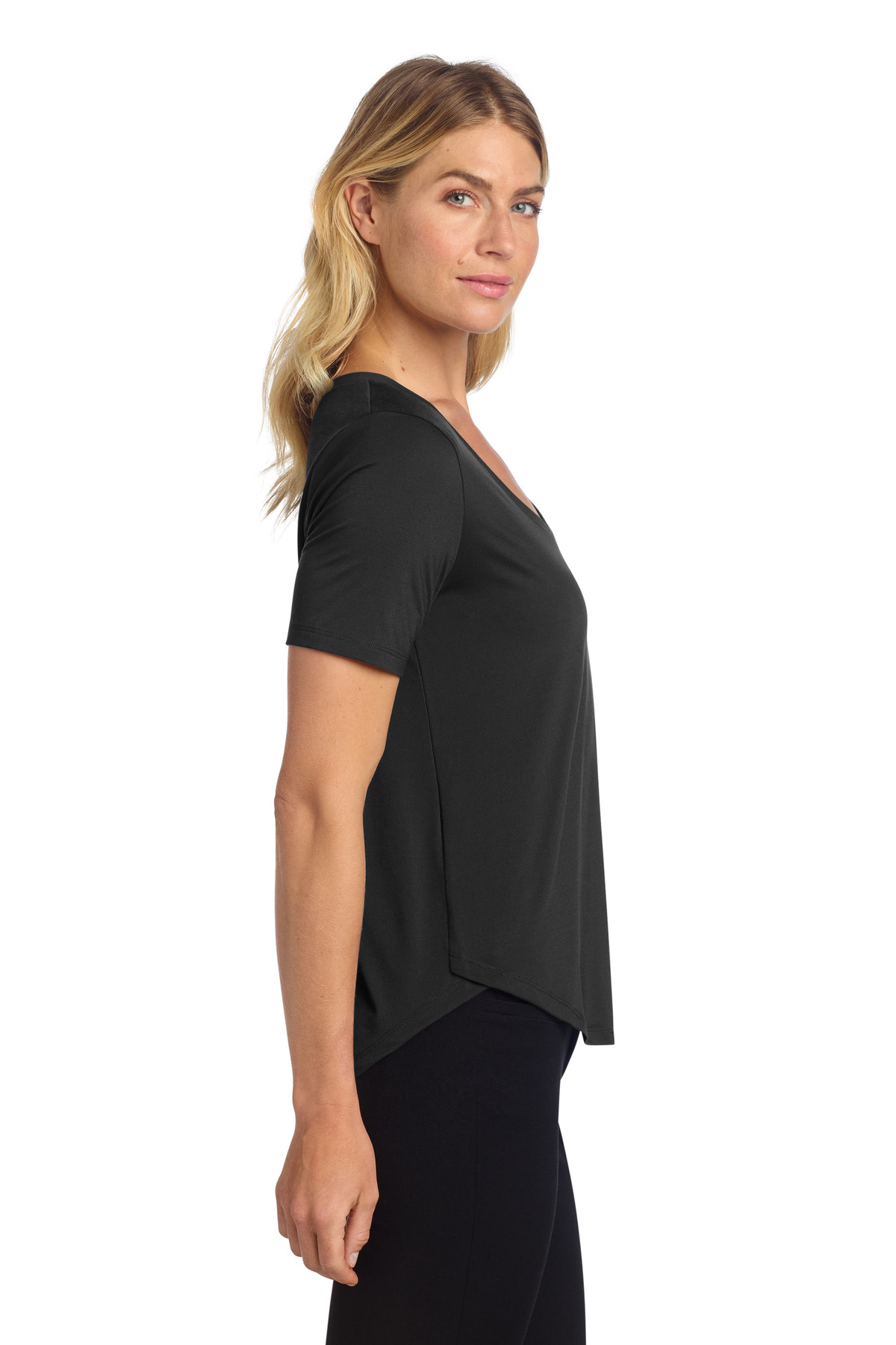 Mercer+Mettle Women's Stretch Jersey Relaxed Scoop MM1017 36