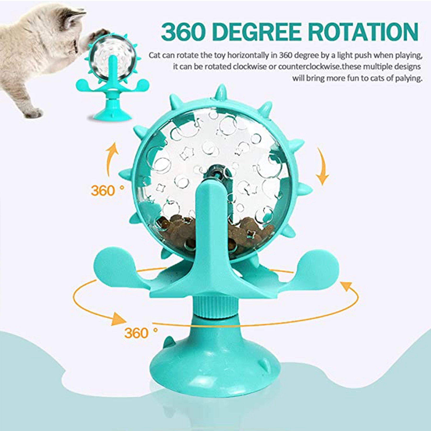 Multiple Automatic Cat Treat Dispenser 3