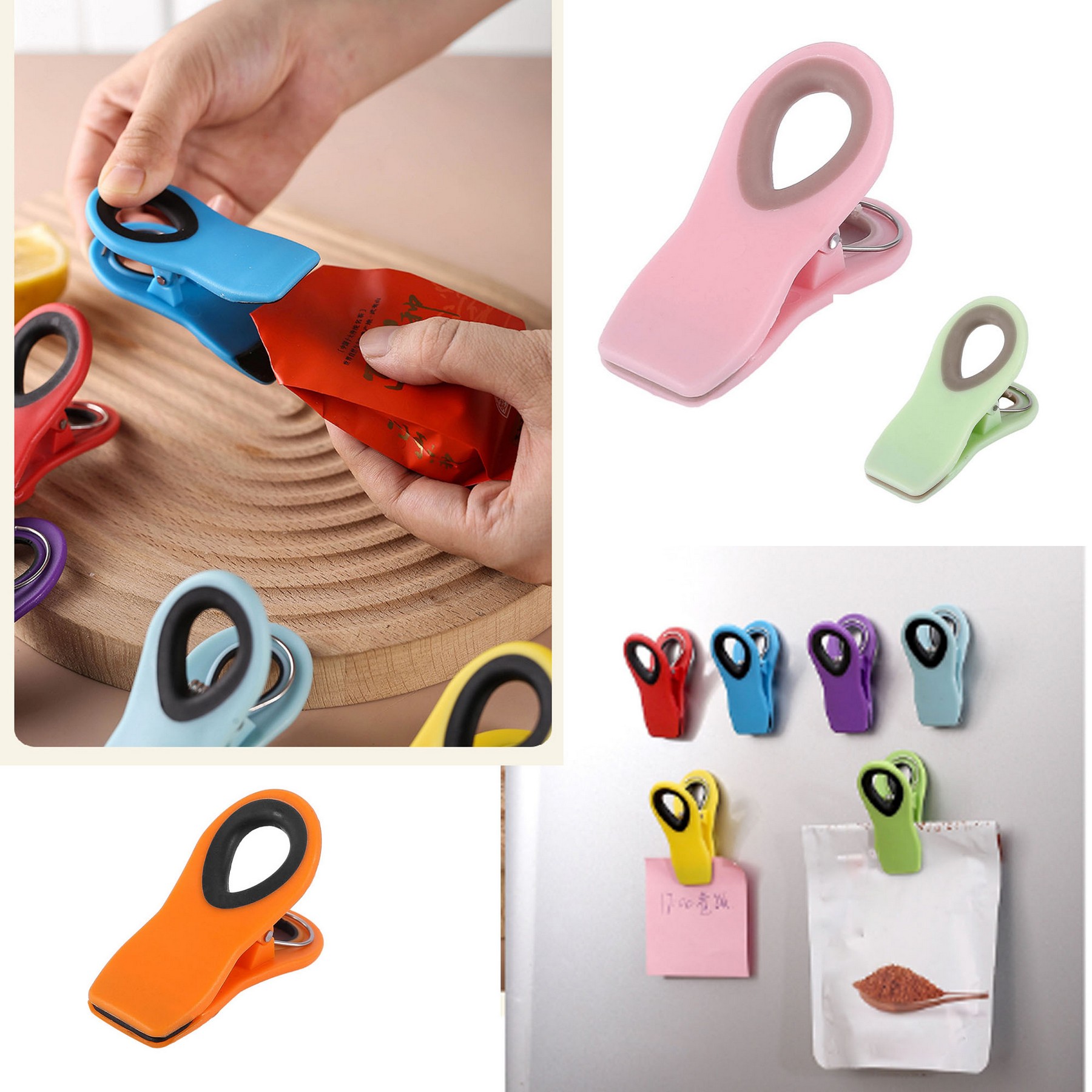 Magnetic Clips For Refrigerator 2