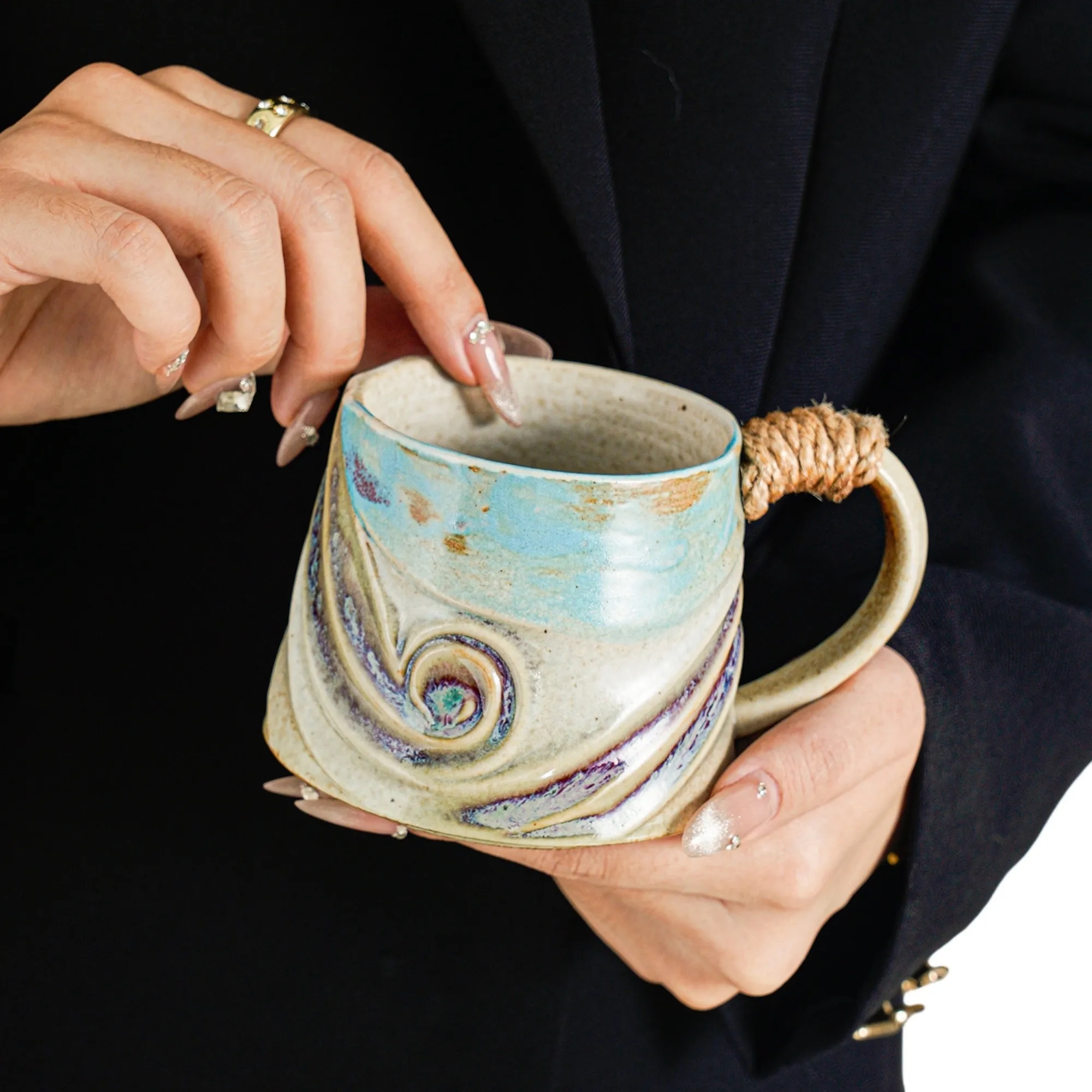 Ceramic Gradient Art Mug 1