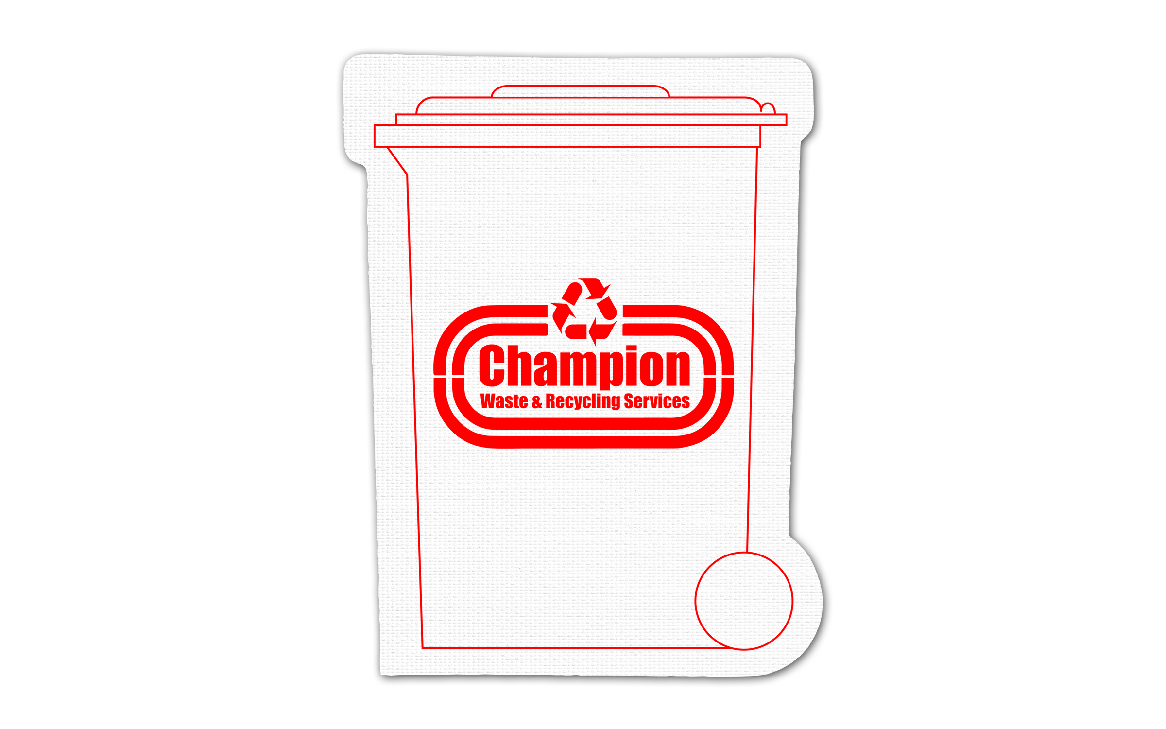 Recycling Bin Vinyl Jar Opener 76