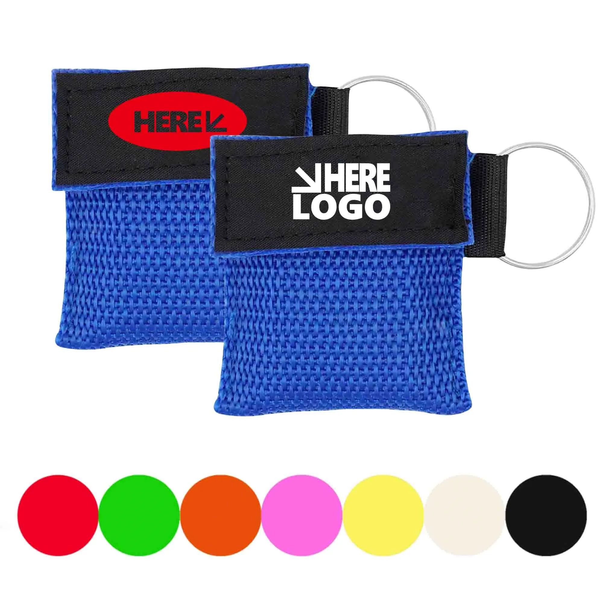 CPR First Aid Face Shield Keychain 1