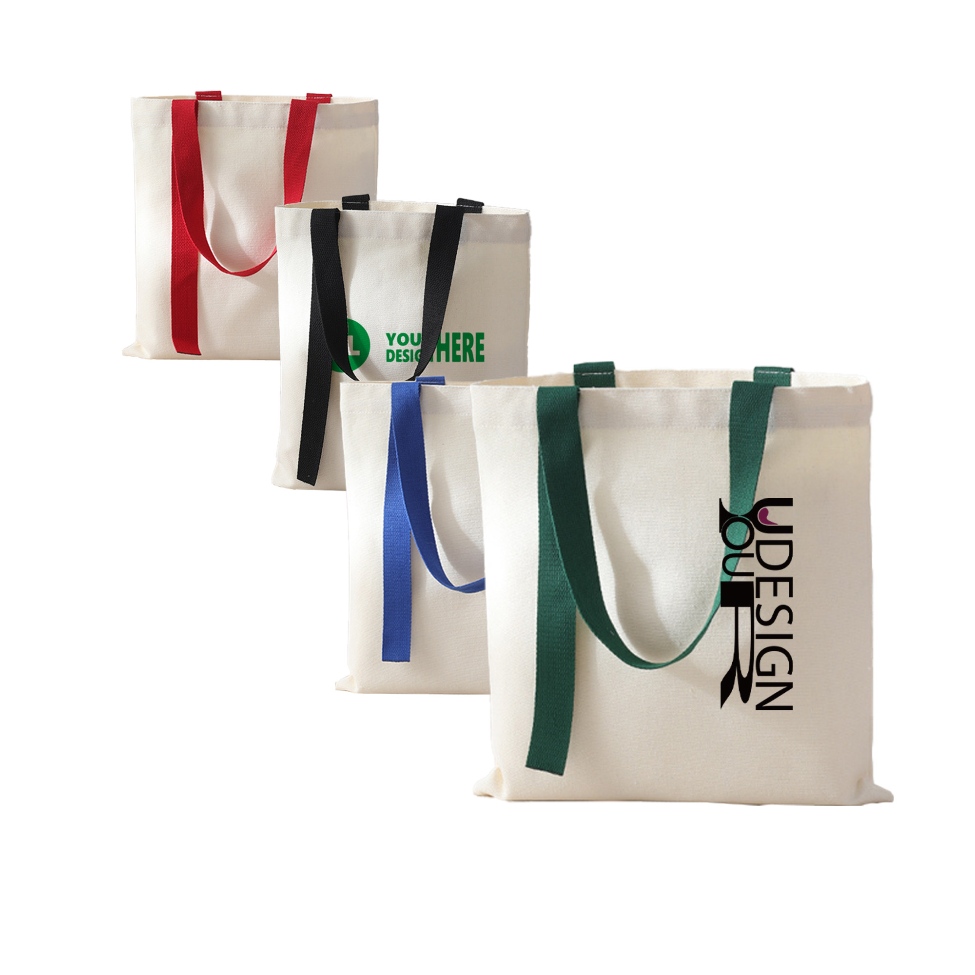 12oz Poly-Cotton Canvas Tote Bag 3
