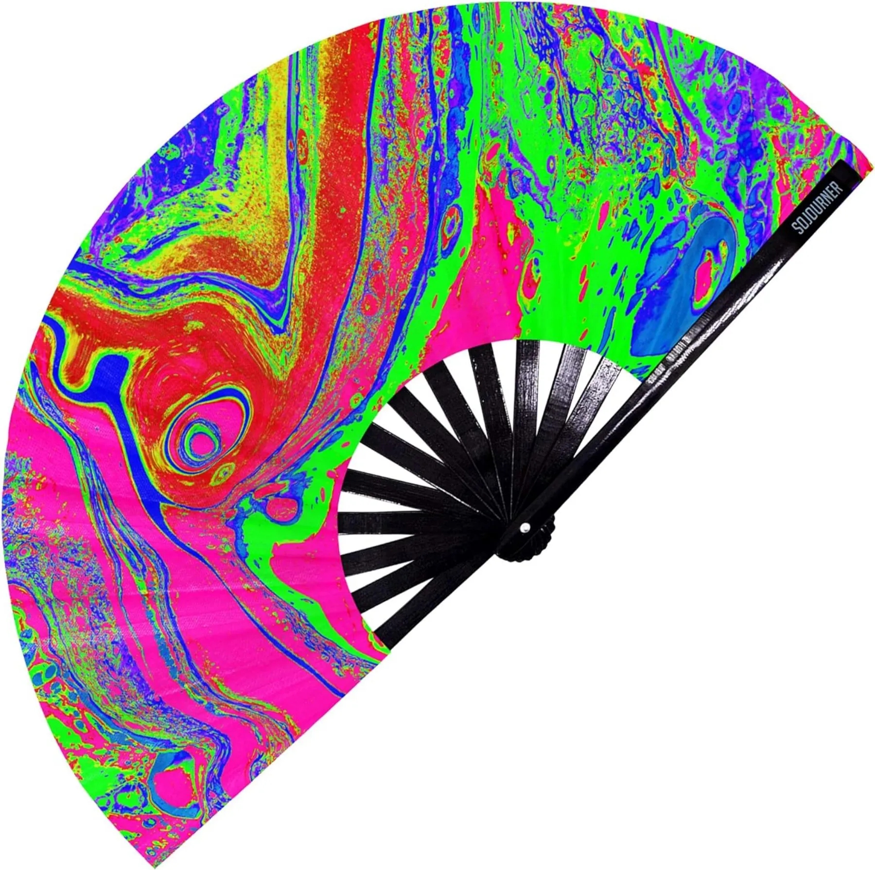 Holiday party rainbow fan 6