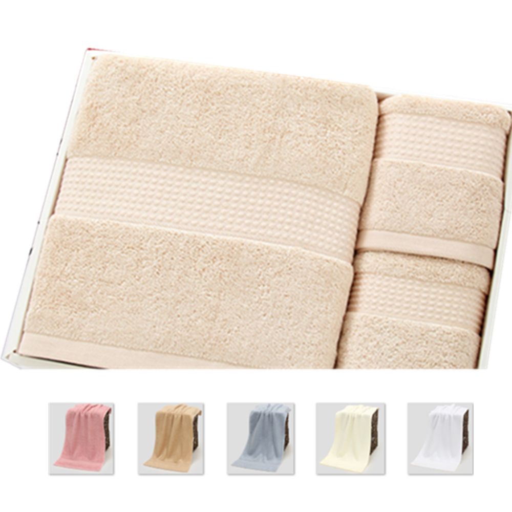 Plush Cotton Towel Set 2