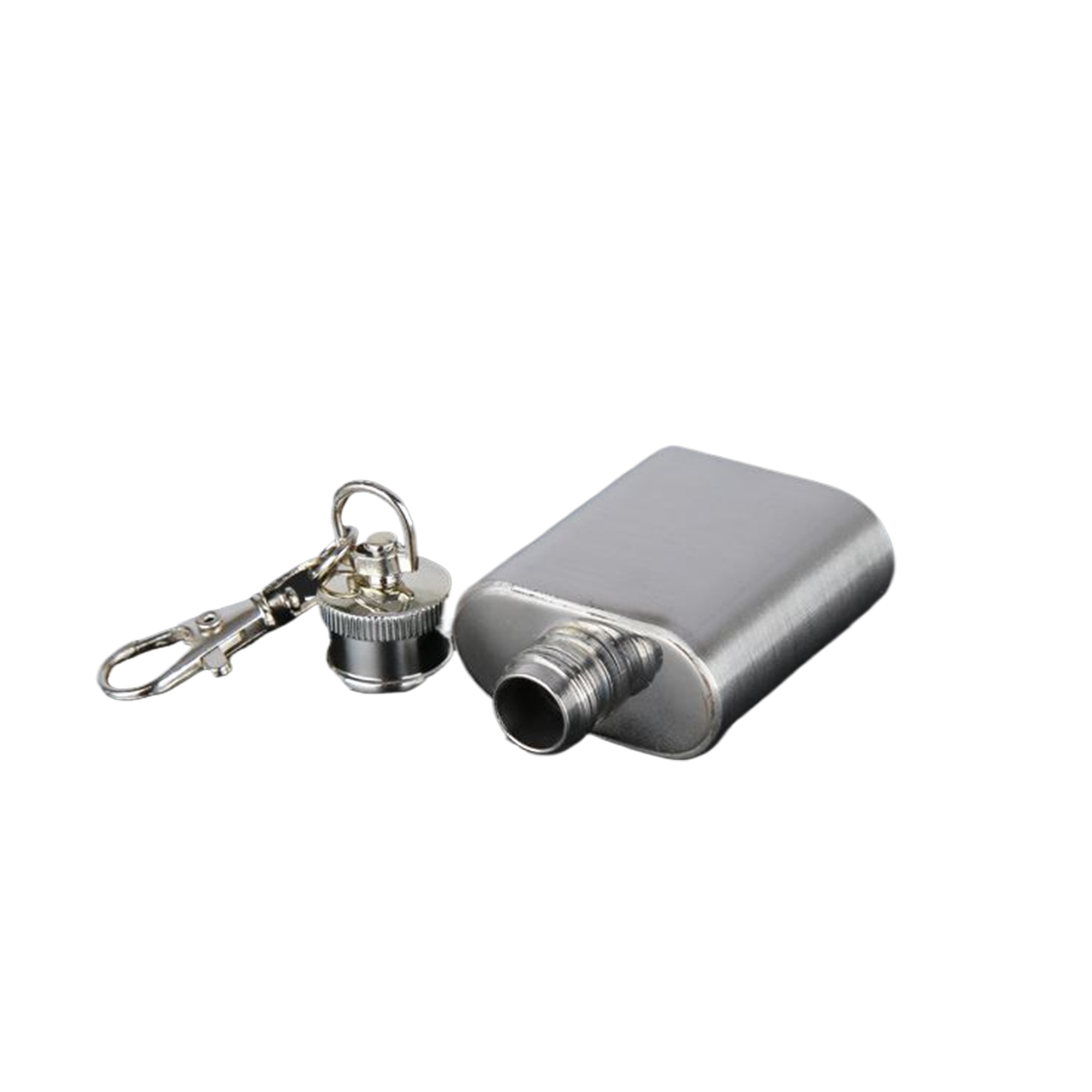 MOQ50 1oz Keychain Stainless Steel Flask 4