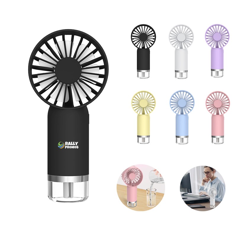USB Rechargeable Outdoor Misting Cooling Fan 2