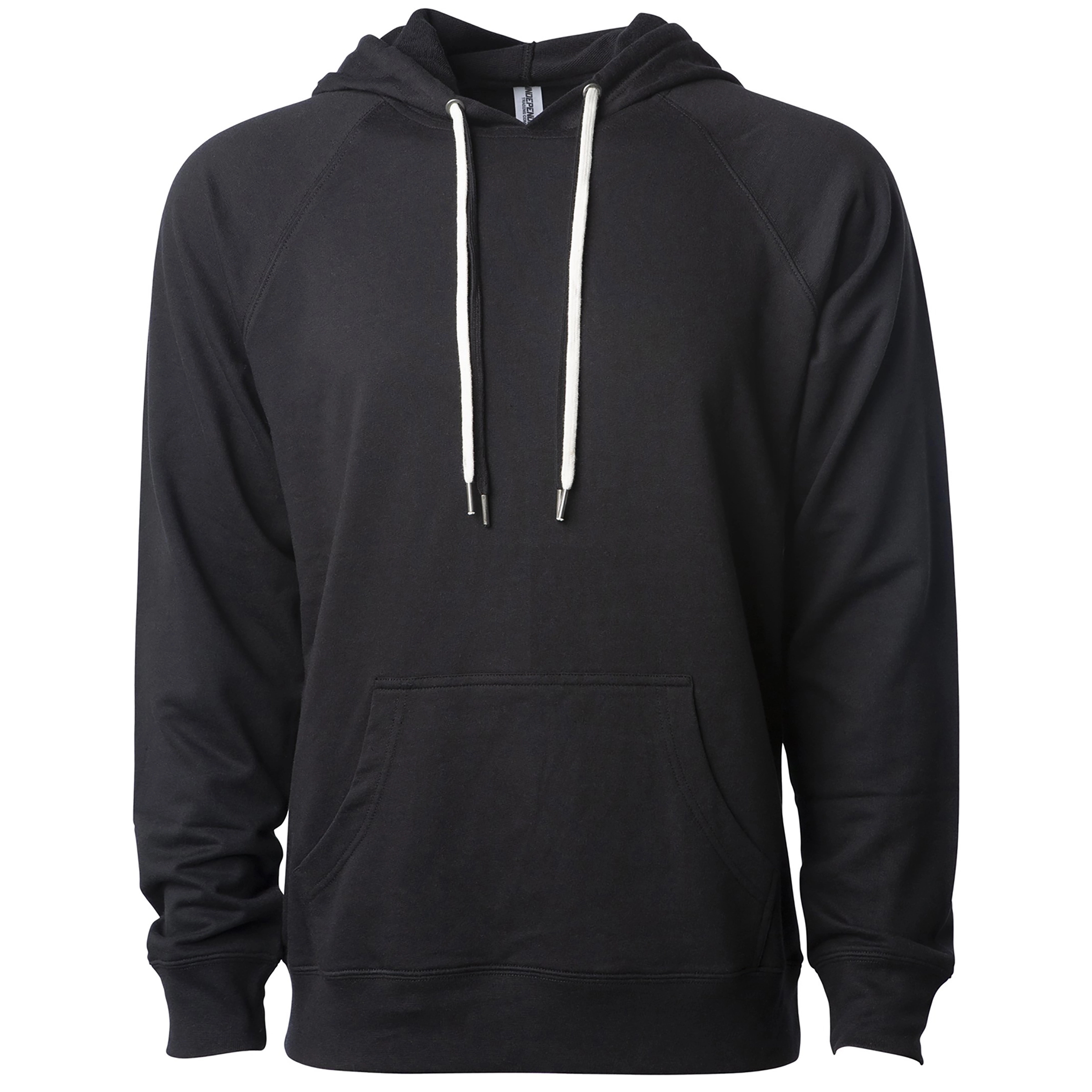 Unisex Lightweight Loopback Terry Hooded Pullover 21