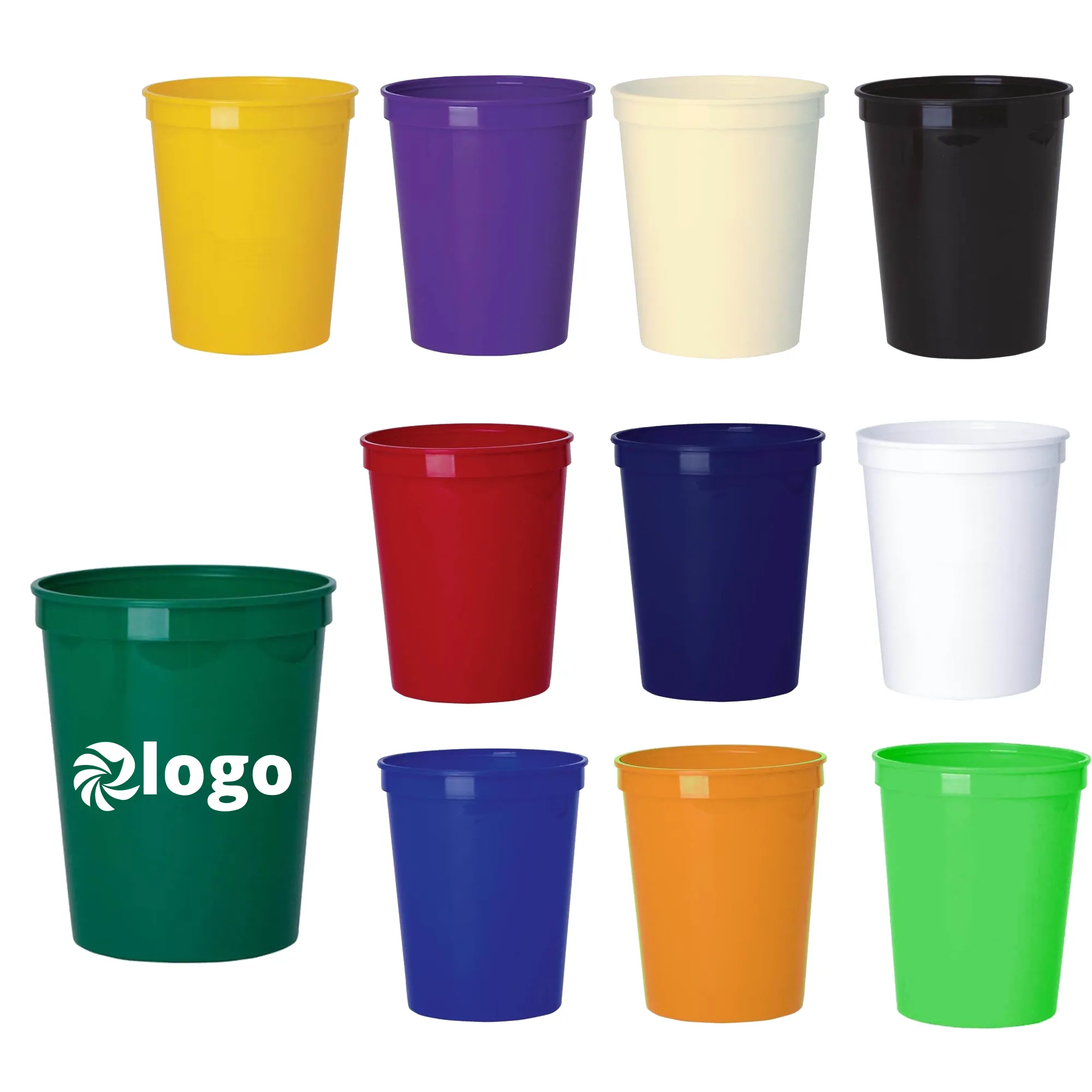 16 Oz Smooth Stadium Cup 17