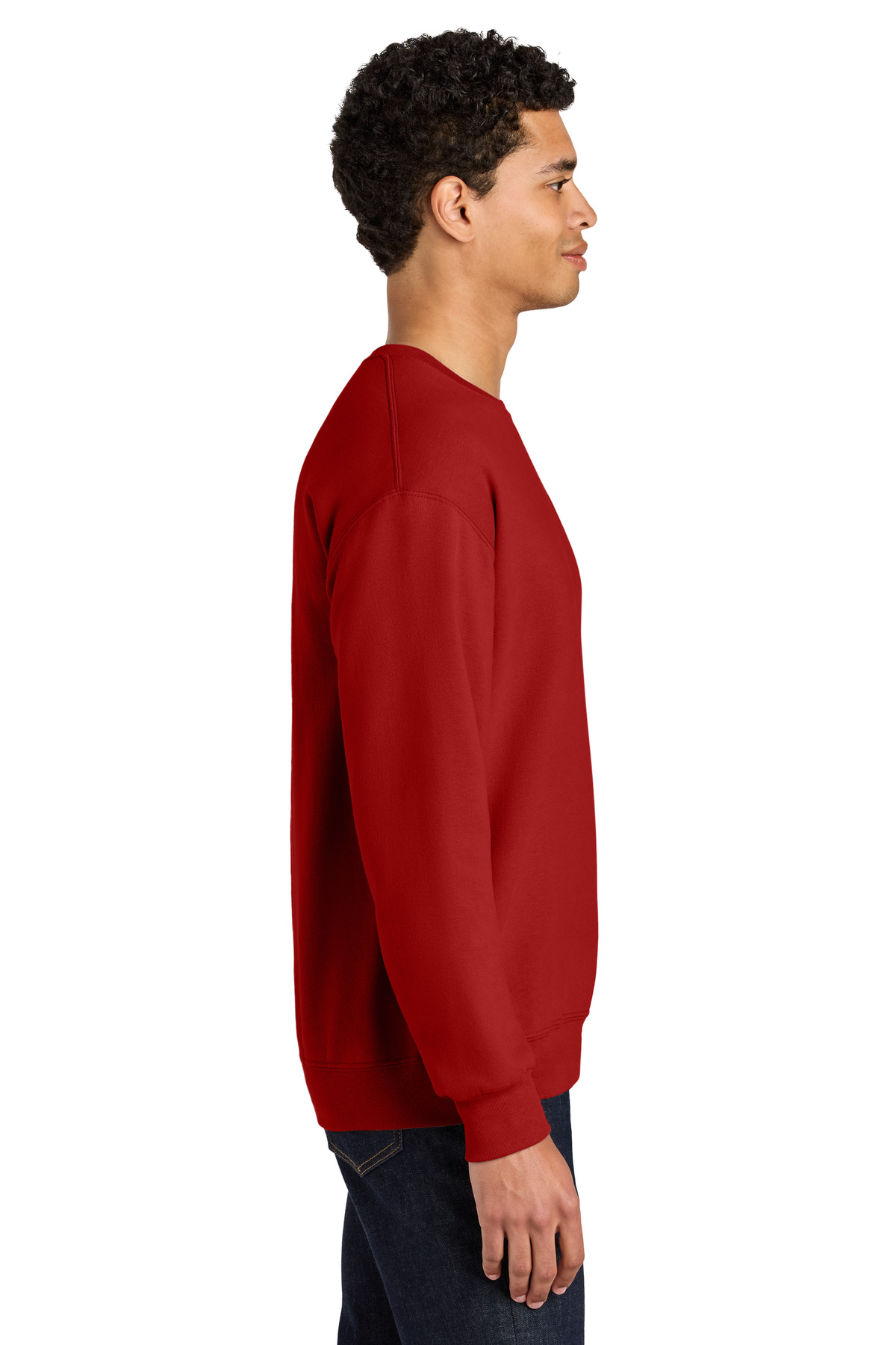 Jerzees Ultimate Unisex CVC Ring Spun Crewneck Sweatshirt IC48M 26