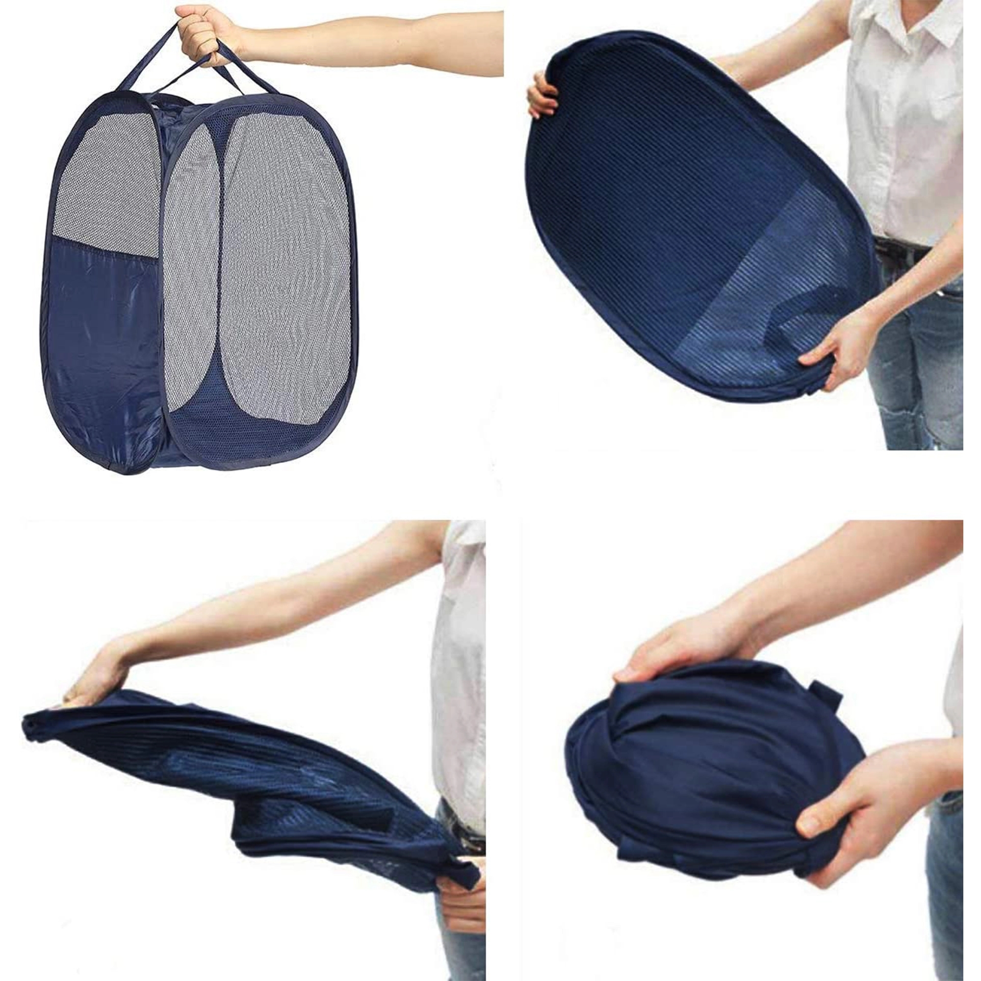 Handy Laundry Mesh Popup Hamper 4
