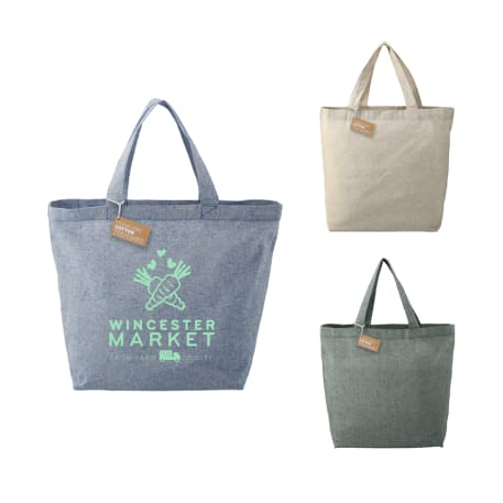 Recycled 5oz Cotton Twill Grocery Tote 28