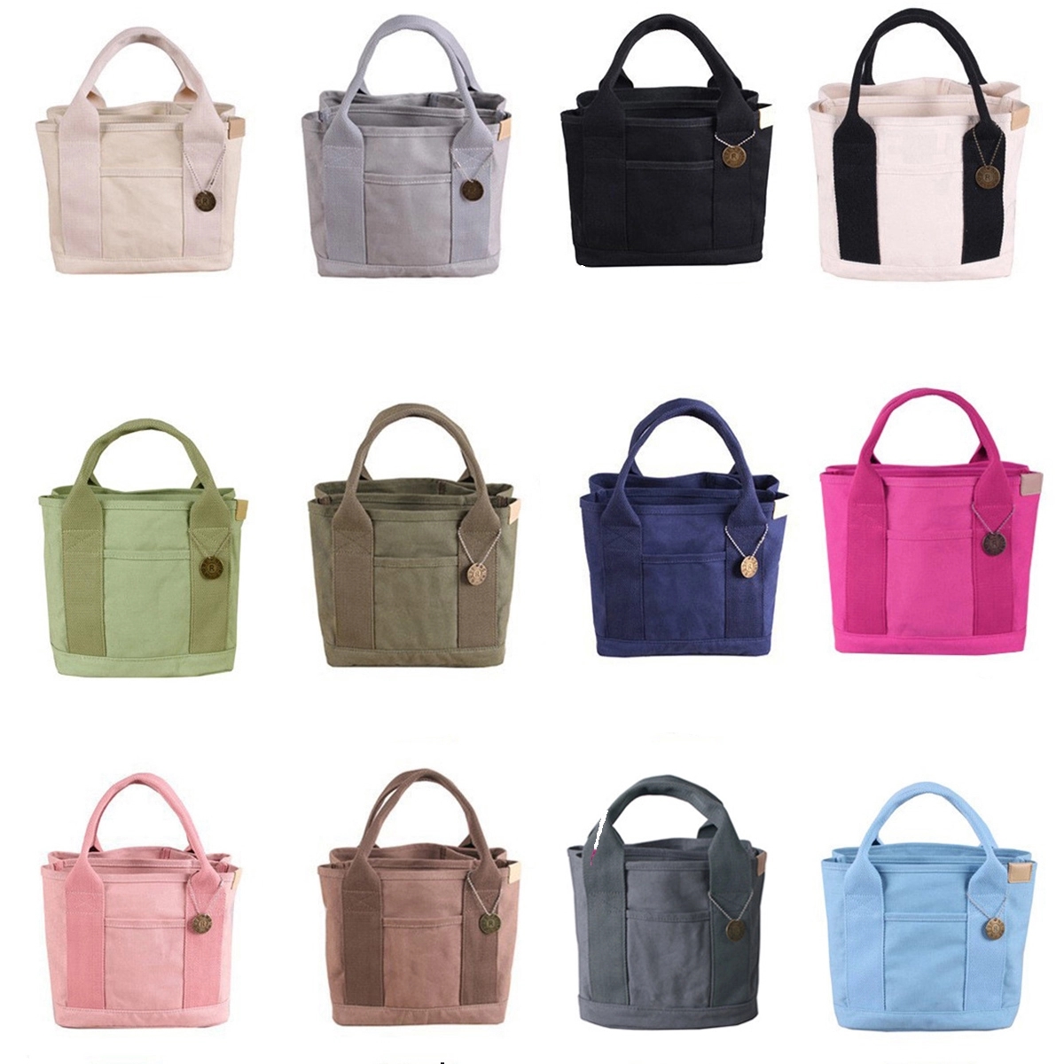 16Oz Canvas Lunch Bag 3