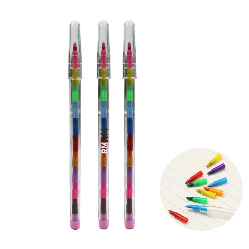Stackable Colored Crayon 3