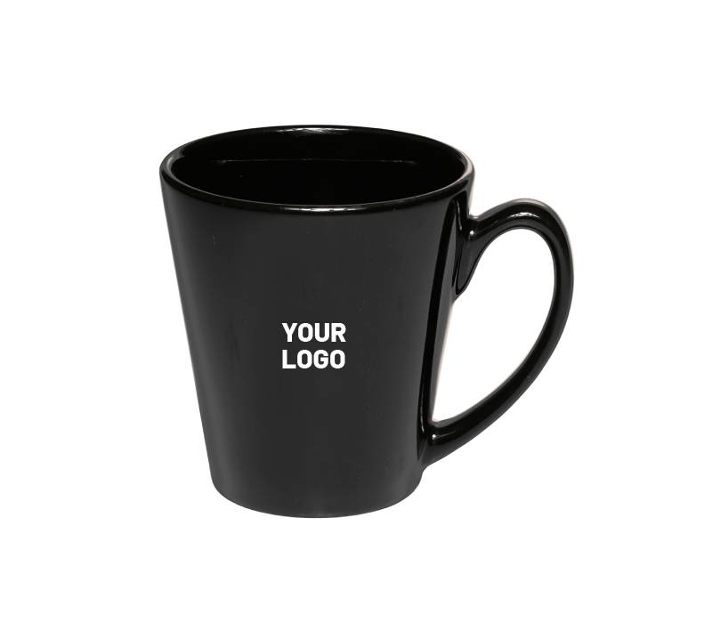 Glossy Latte Ceramic Mug, 12 oz. 3
