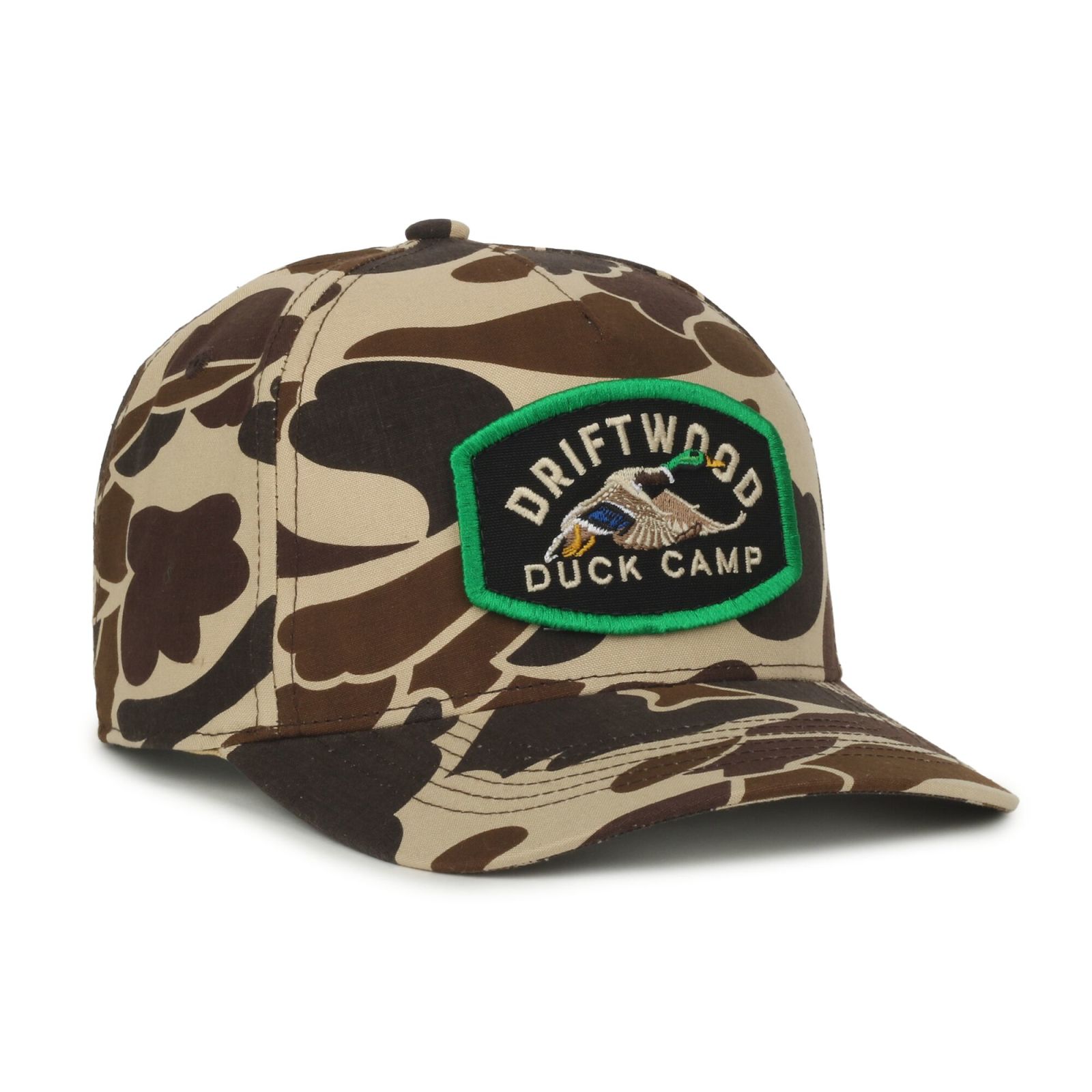 5-Panel Generic Camo Mesh Back Cap