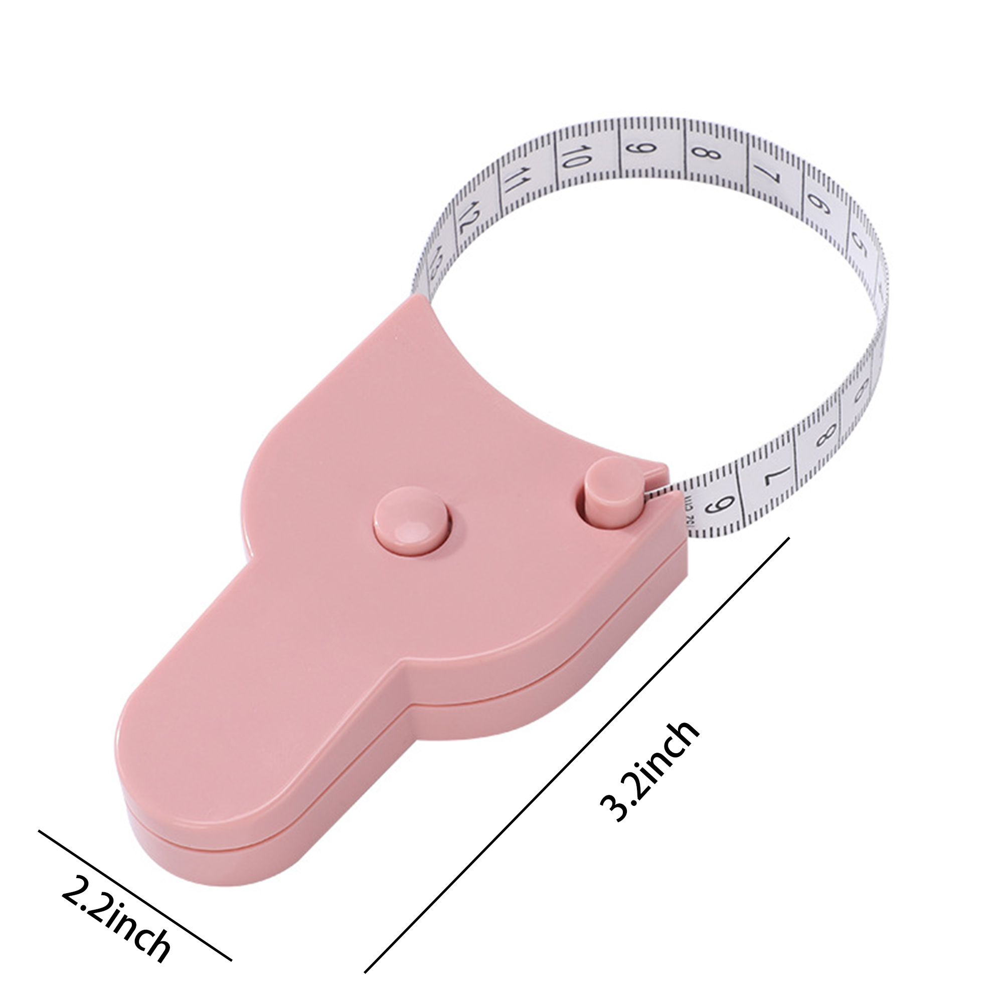 Flexible Measuring Tape with Compact Holder 4
