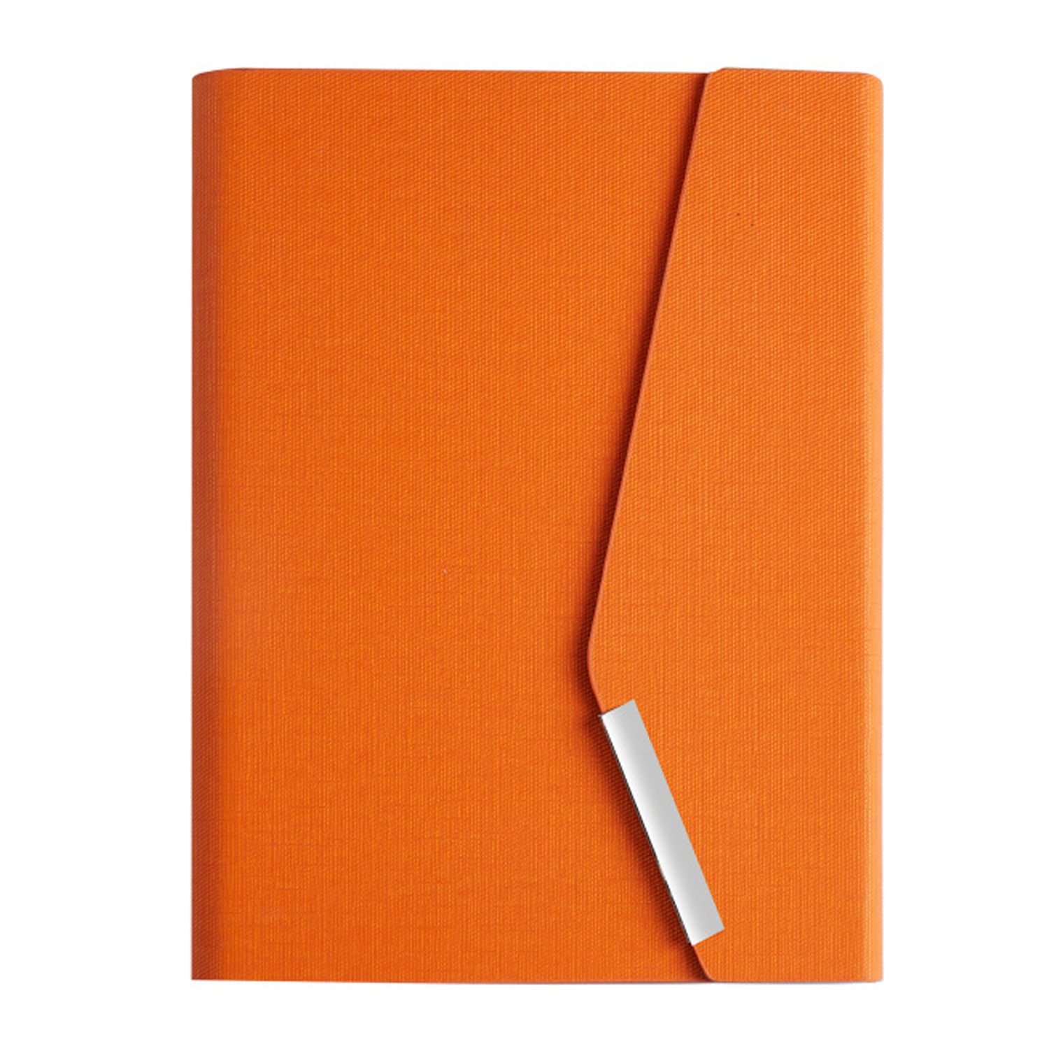 Faux leather three fold tower buckle notebook set gift box 4