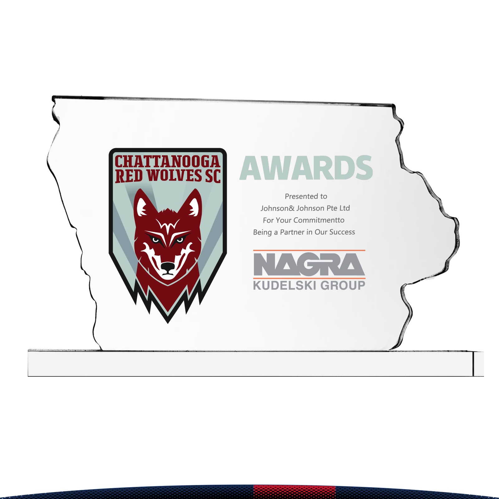 Cretch Iowa Crystal Award 5