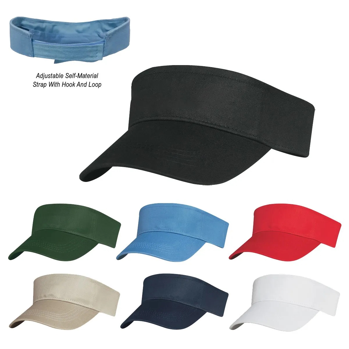 Sport Sun Visor Hats Adjustable Empty Top Baseball Cap 5