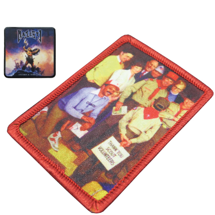 1" Full Color Heat Transfer Printing Patch 1