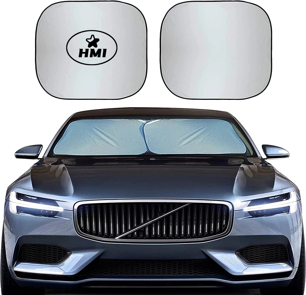 2-Piece Car Windshield Sun Shade 2