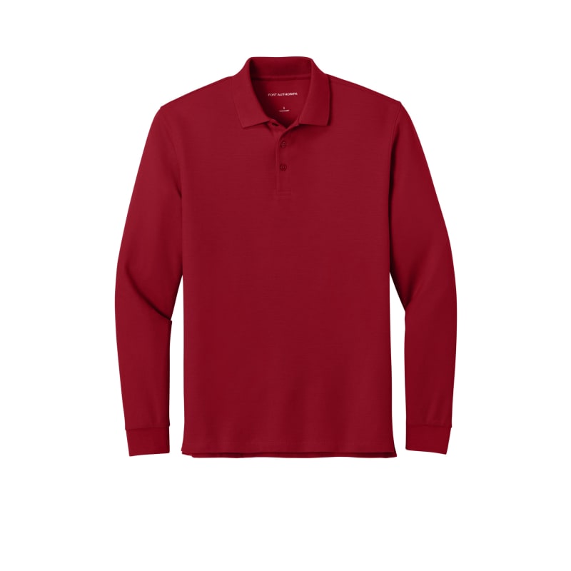 Port Authority Wearever Signature Pique Long Sleeve Polo 25